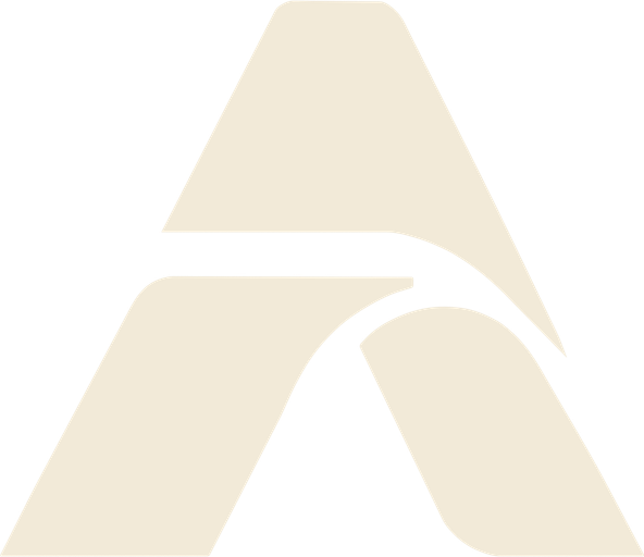 The AxioSozo mark: an A built from three pieces